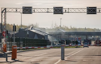 Литва начала пропускать весь транспорт через пострадавший от пожара КПП «Мядининкай» на границе с Беларусью