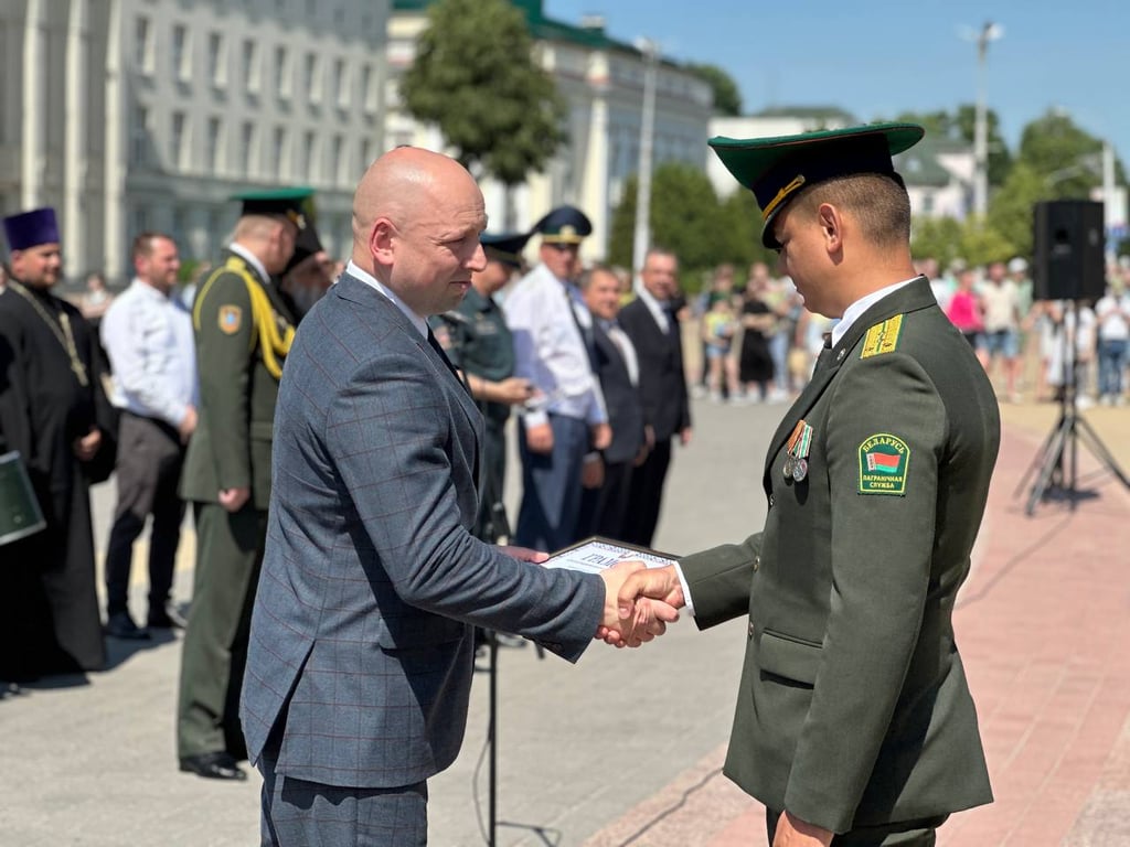 Торжества по случаю Дня пограничника проходят в Бресте