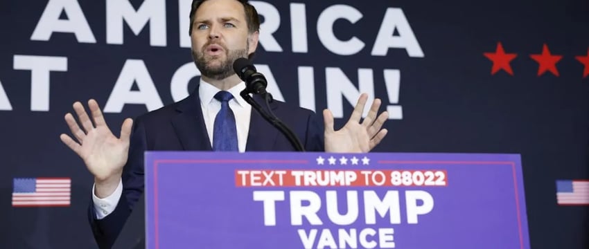 Вице-президент Трампа Джей Ди Вэнс призывает избирателей "выбрать новый путь"