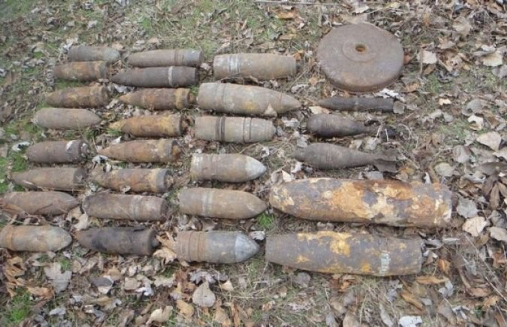 В Столинском районе обнаружены опасные находки военных времен