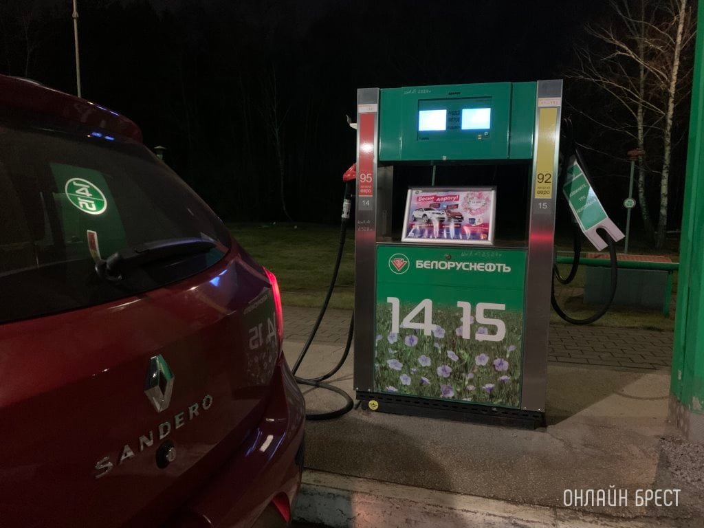 Зимний дизель появился на всех заправках Белоруснефти