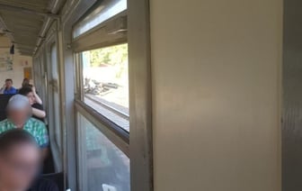 В Пинском районе загорелся дизель-поезд «Брест-Лунинец»