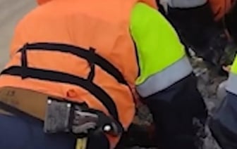 В Беларуси спасатели пришли на помощь мальчику, застрявшему в глине на берегу озера