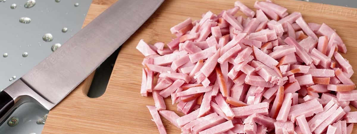 Что вкусного сделать из ветчины, оставшейся после Нового года? Нашли рецепт простой намазки — Полезно