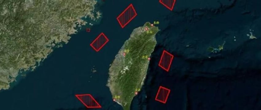 Китай начал учения по установлению контроля над Тайванем