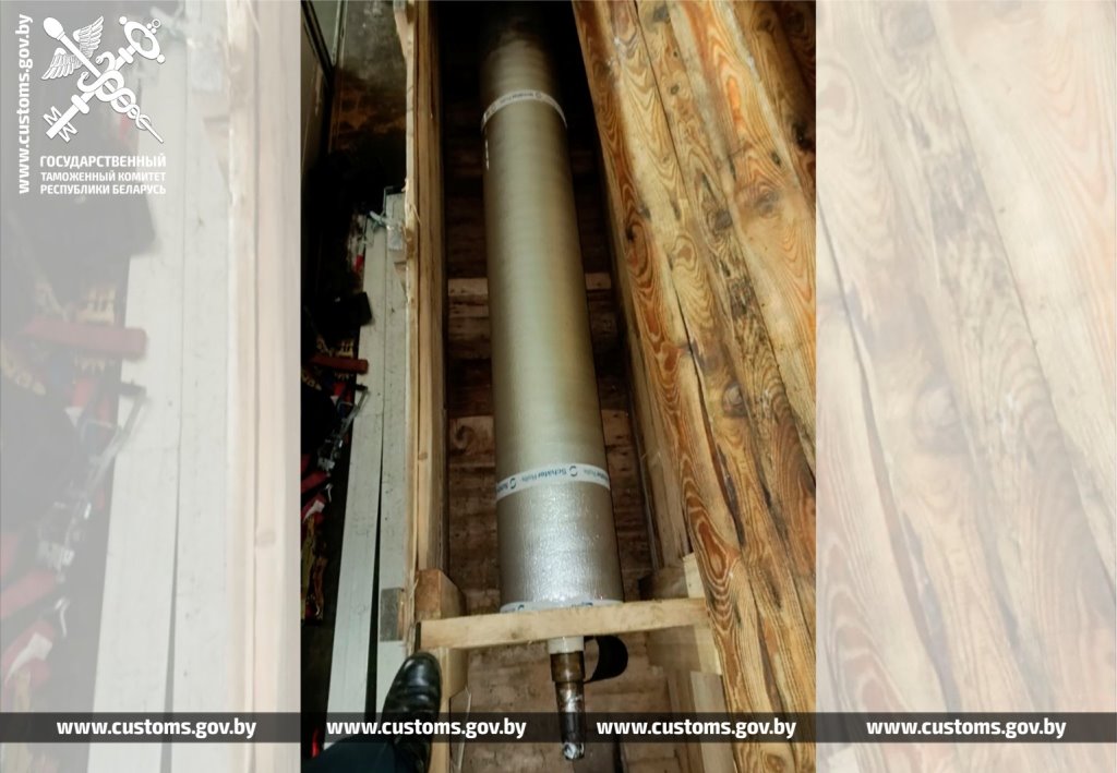 Брестские таможенники пресекли незаконное перемещение валов для бумагоделательных машин стоимостью порядка 328 тыс. бел. рублей