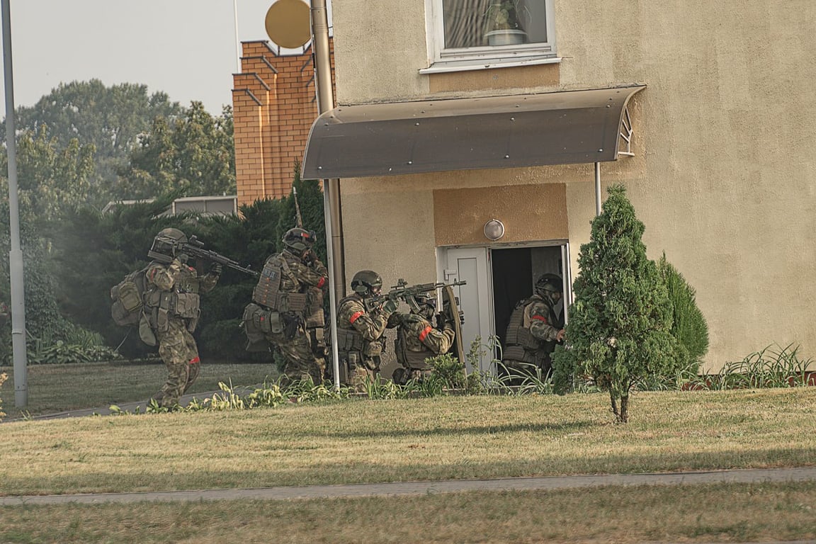 Борьба с вооруженными формированиями. В Столине идут учения