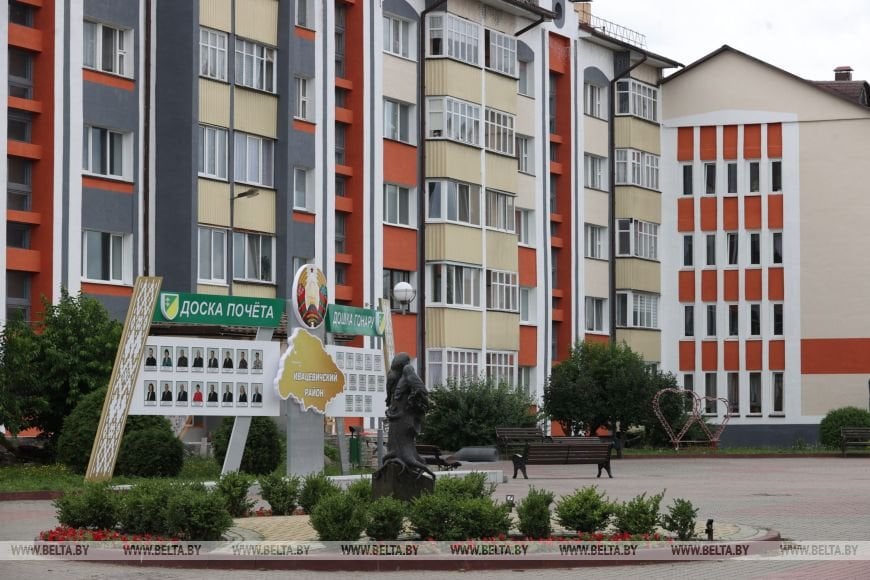 Ивацевичи готовятся ко Дню белорусской письменности. Фотофакт