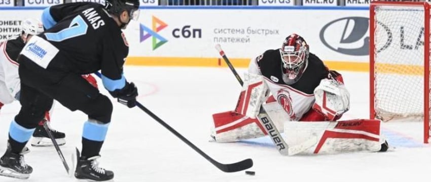 Хоккеисты «Динамо-Минск» обыграли «Витязь» в матче КХЛ