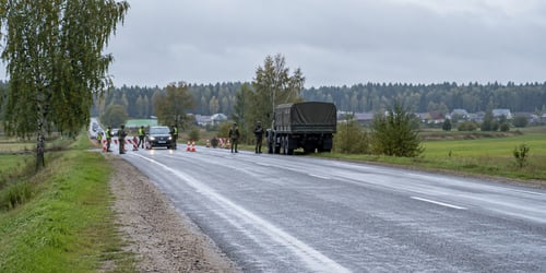 В Волковысском районе с 14 по 18 сентября ограничат движение на участке Р-99