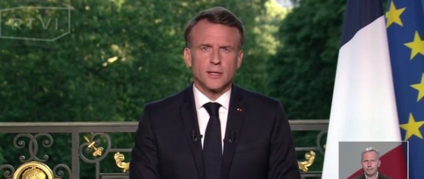 Макрон назначил досрочные выборы в парламент Франции