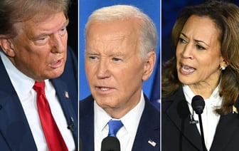 Дональд Трамп раскритиковал Камалу Харрис и Джо Байдена за "мрачную речь"