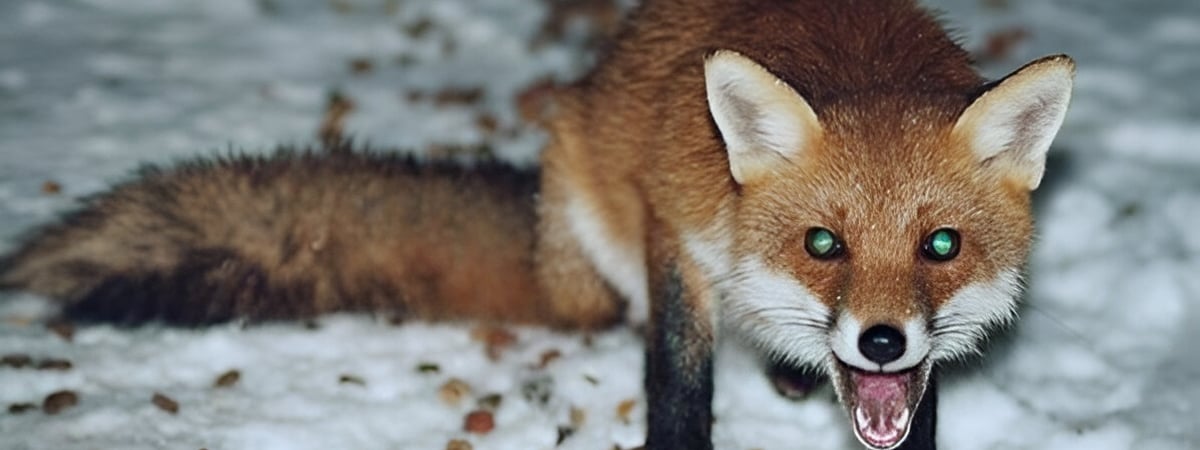 У детской площадки в Минске нашли труп бешеной лисы