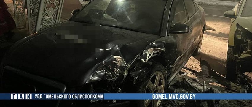 Выехали на встречку. В Гомеле произошло два серьезных ДТП