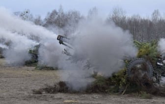 На полигоне «Брестский» проходит совместный лагерный сбор артиллерийских подразделений сил специальных операций