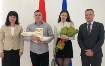 Первая брестчанка Нового года