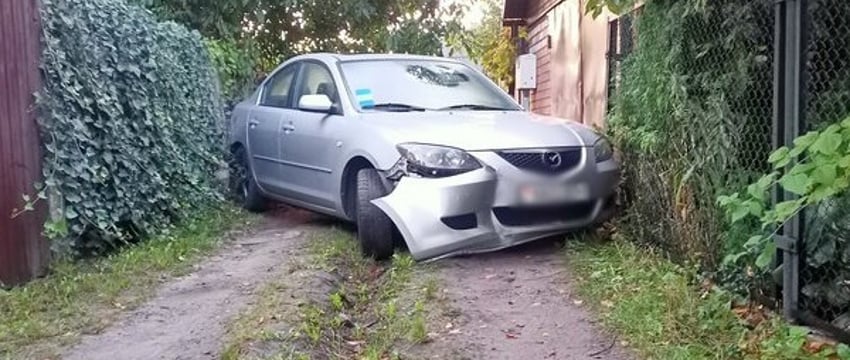 Брестчанин угнал автомобиль и разбил его