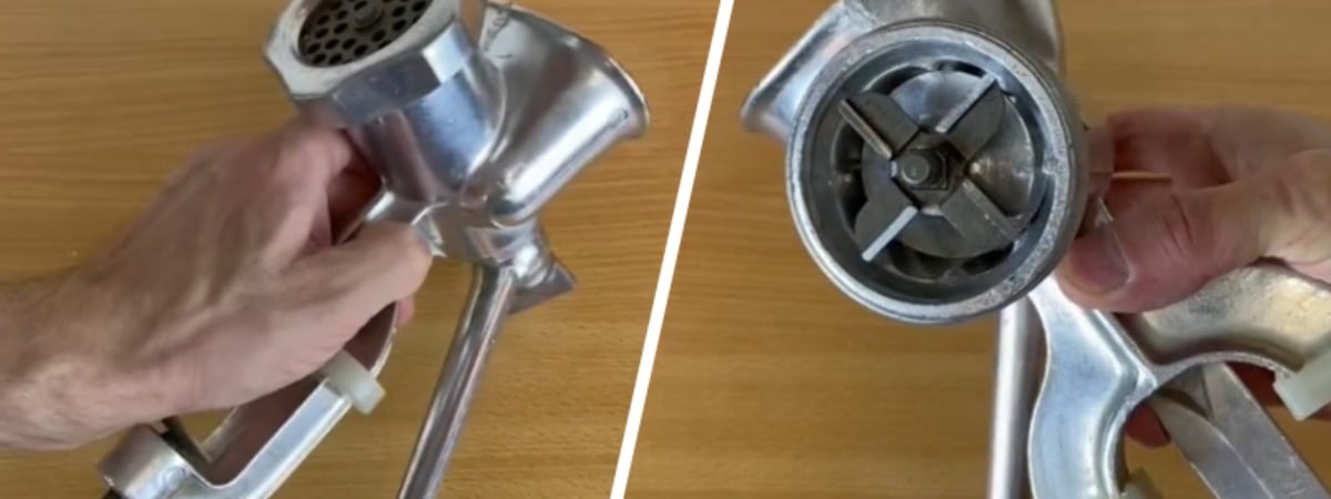 Как заточить ножи от мясорубки за 20 копеек? Это трюк вернёт в строй даже советский агрегат — Полезно