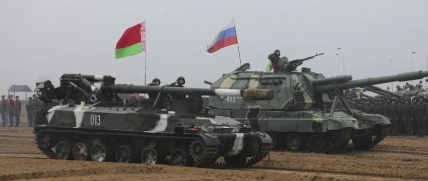 Штабная тренировка войск Беларуси и России проходит в Минске