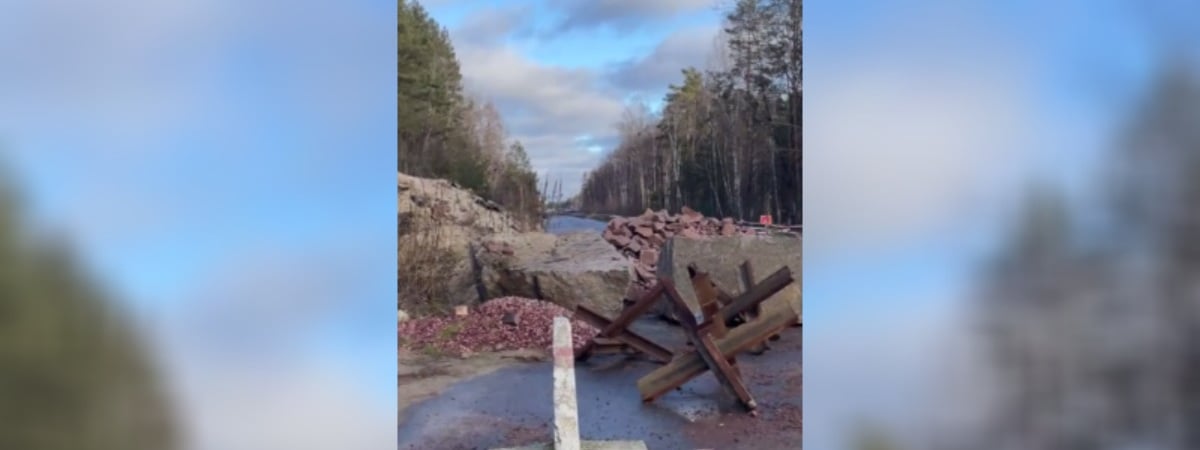 В Украине показали, как теперь выглядит граница с Беларусью с их стороны — Видео