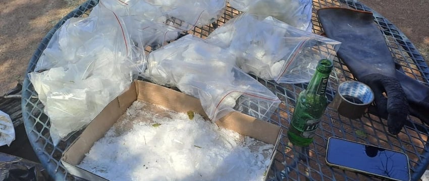 Полиция Южной Африки раскрыла многомиллионную лабораторию по производству метамфетамина на ферме