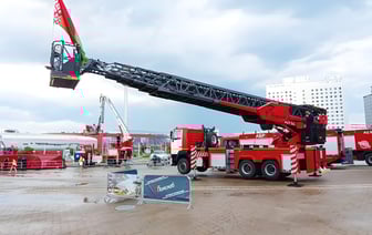 Пожарная автолестница высотой 52 м появится в Витебске. Вы не поверите, узнав цену