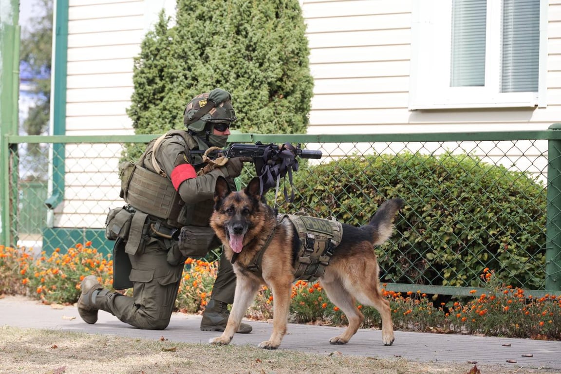 Борьба с вооруженными формированиями. В Столине идут учения