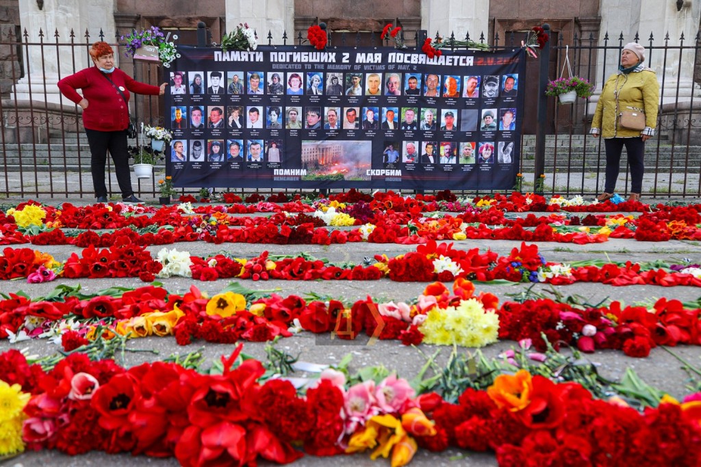10-я годовщина трагедии в Одессе: смертоносный пожар, предзнаменующий войну