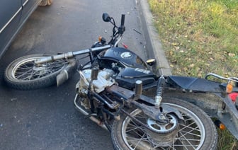 Юный мотоциклист пострадал в ДТП в Новополоцке