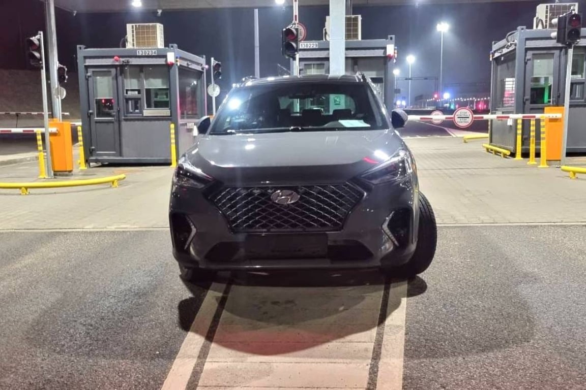 Белоруса за рулем Hyundai Tucson не выпустили из Литвы