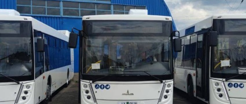 7 новых автобусов прибудут сегодня в Брест