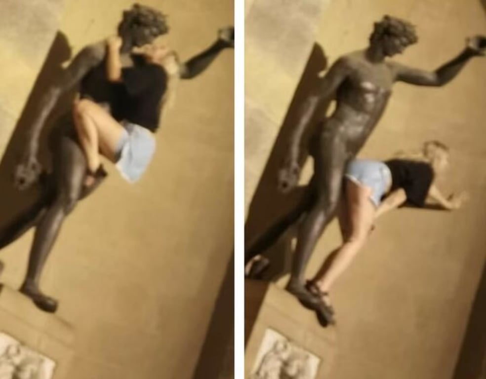 Фотосессия туристки во Флоренции. 2024 год. Коллаж из фото: instagram.com/welcome_to_florence