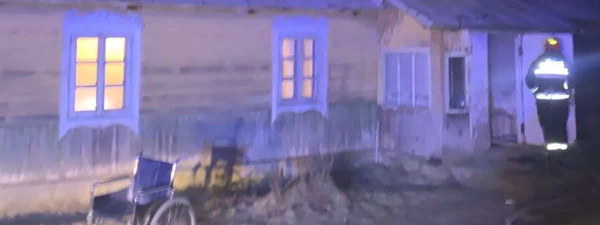 В Вороновском районе пожарный извещатель спас пенсионерку и ее сына