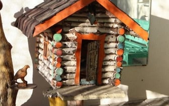 Уютный дворик дома по улице Гродненской в Бресте