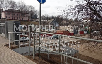 В Могилеве появилась еще одна новая лестница для пешеходов. Смотрите, где