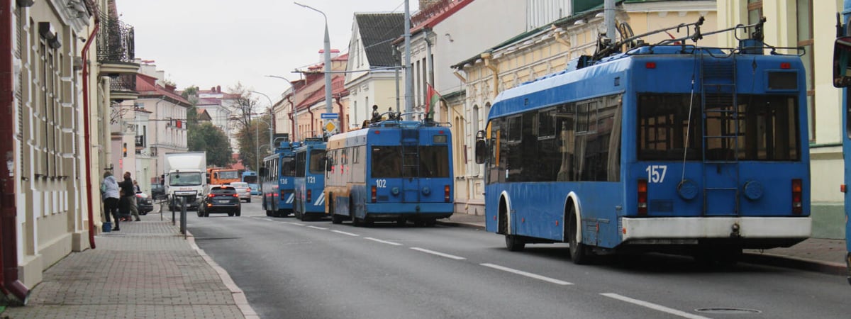 В Гродно меняется расписание троллейбуса №23