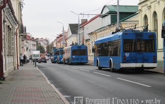 В Гродно меняется расписание троллейбуса №23