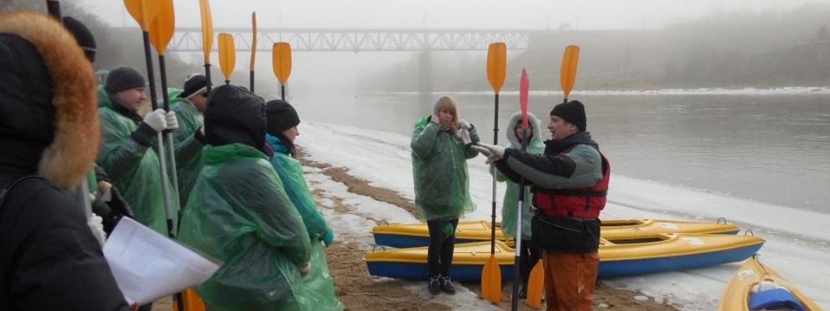 Зима не повод отказываться от любимого занятия — в Гродно запустили сплавы по Неману