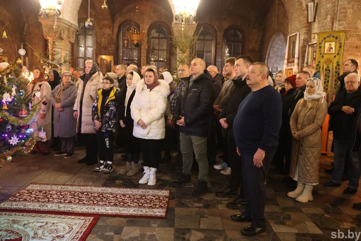 Светлый праздник Рождества Христова встретили в Бресте