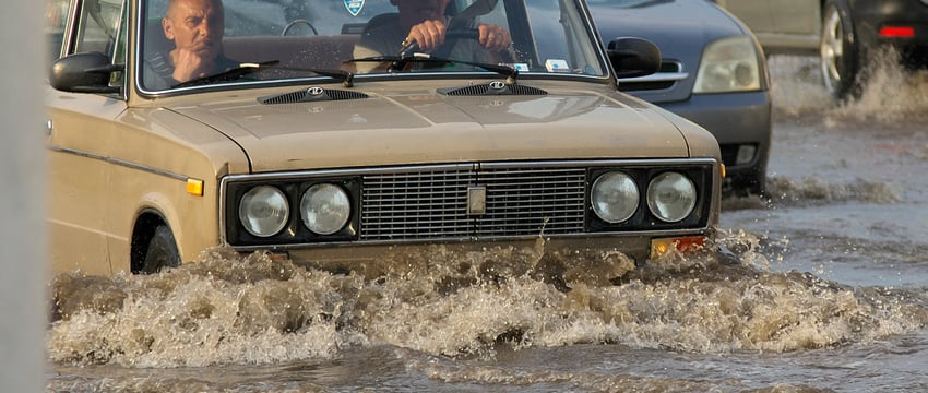 В Витебске выпала пятая часть месячной нормы осадков всего за несколько часов