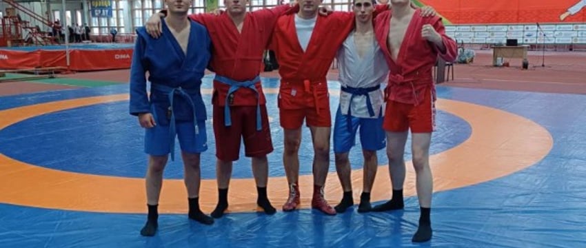Команда Брестской пограничной группы заняла первое место на чемпионате по самбо