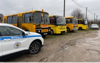 ГАИ проверила готовность школьных автобусов в агрогородке под Брестом