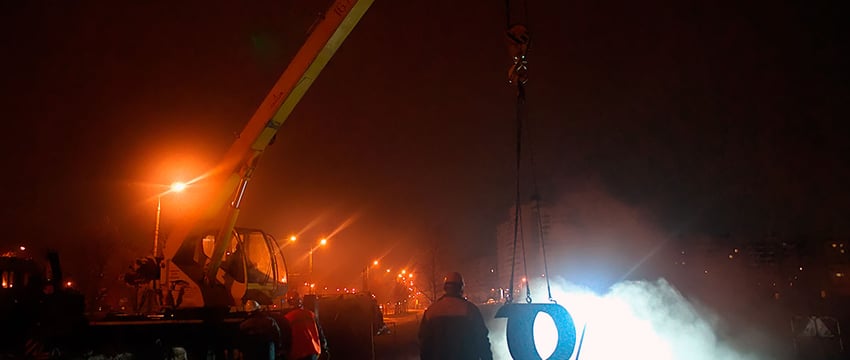 Течь теплотрассы у Пролетарской площади ликвидировали. Завтра будет ремонт на Чкалова
