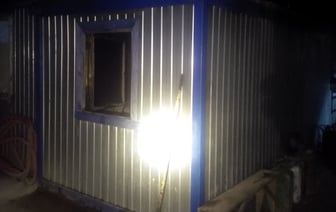 Пожар в вагончике-бытовке в Слониме: причины и последствия
