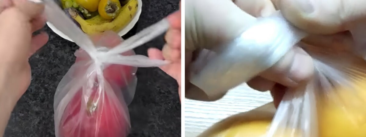 Как завязать пакет за 3 шага, чтобы потом легко развязать? Этот лайфхак собрал на Yotube 5,9 млн просмотров — Видео