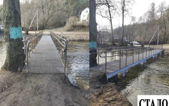 В Гродно отремонтировали мост через Лососянку