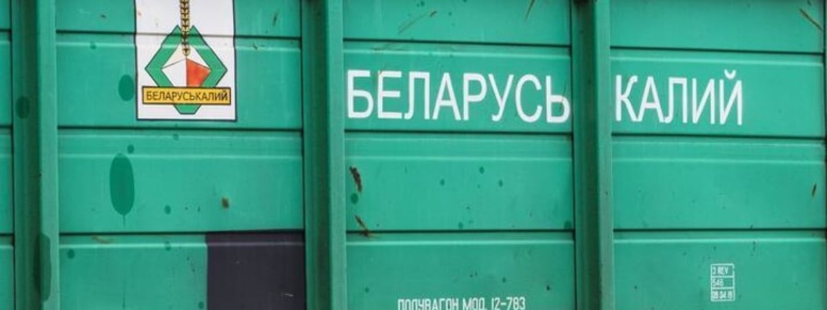 В Украине продали 50 вагонов конфискованного беларусского калия за почти миллион долларов