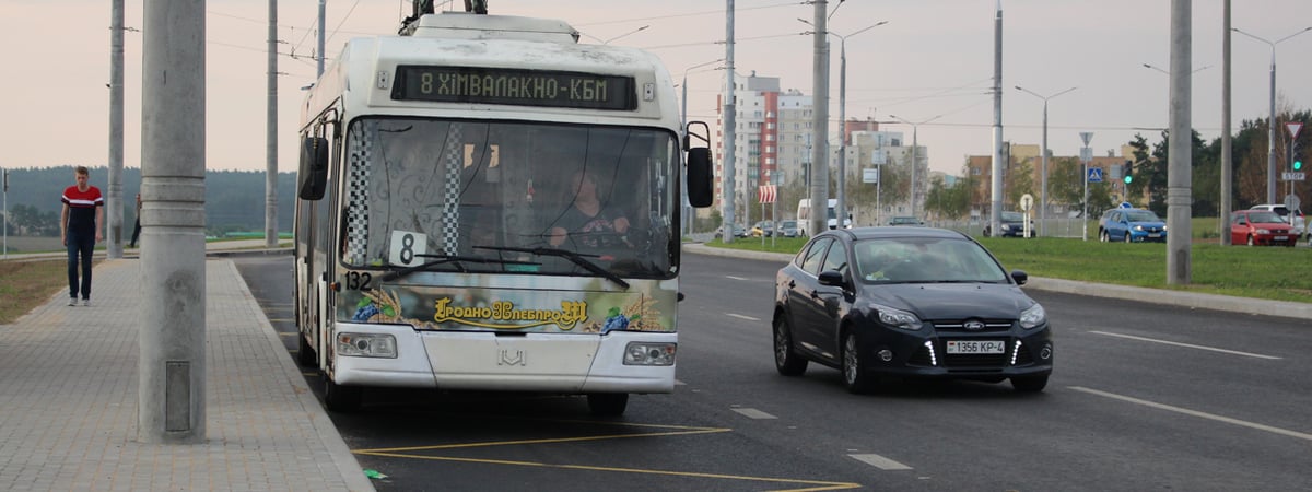 В Гродно меняется маршрут городского троллейбуса №24