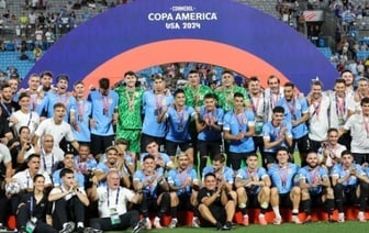 Сборная Уругвая завоевала бронзу Кубка Америки по футболу