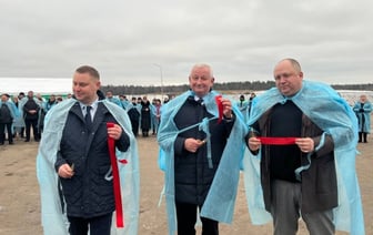 Крупный молочно-товарный комплекс открыли в Пинском районе